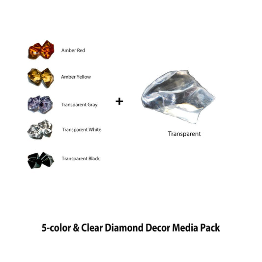 Zopaflame Crystals Decor Media Kit for 55-58 inch fireplace