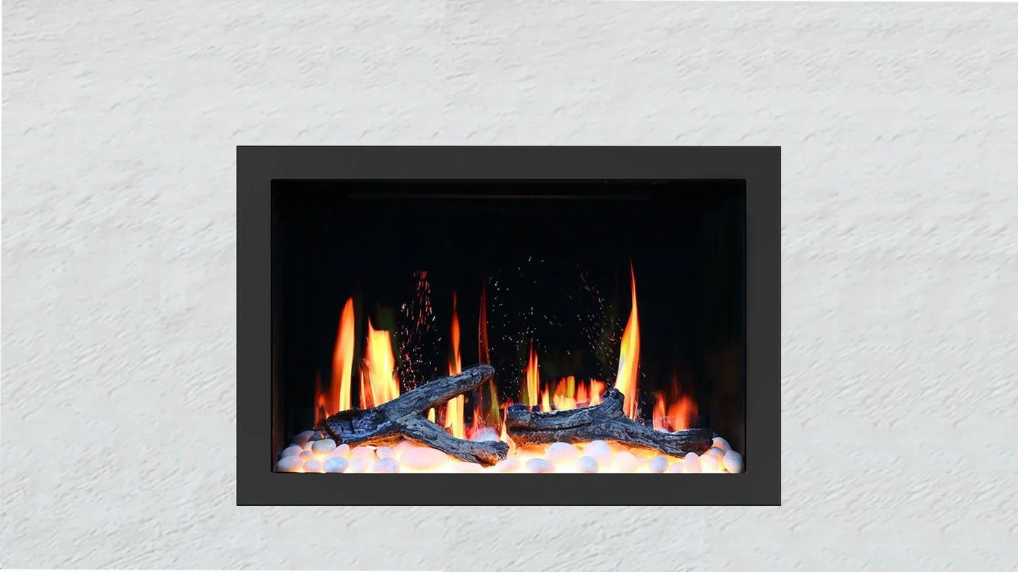 ZopaFlame⢠33" Smart Electric Fireplace Insert Black - BPSD3033 - ZopaFlame Fireplaces