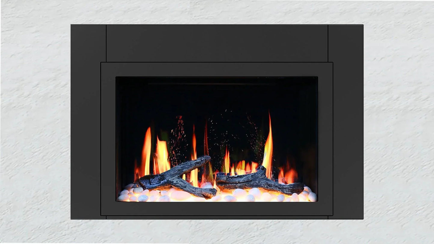ZopaFlame⢠38" Smart Electric Fireplace Insert Black - BPSD3038 - ZopaFlame Fireplaces