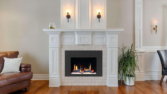 ZopaFlame™ 38" Smart Electric Fireplace Insert Black - BPSD3038 - ZopaFlame Fireplaces