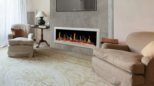 ZopaFlame™ 47" Linear Wall-mount Electric Fireplace - WP17488X - ZopaFlame Fireplaces