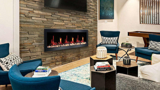 ZopaFlame™ 67" Linear Wall-mount Electric Fireplace - BP17688X - ZopaFlame Fireplaces