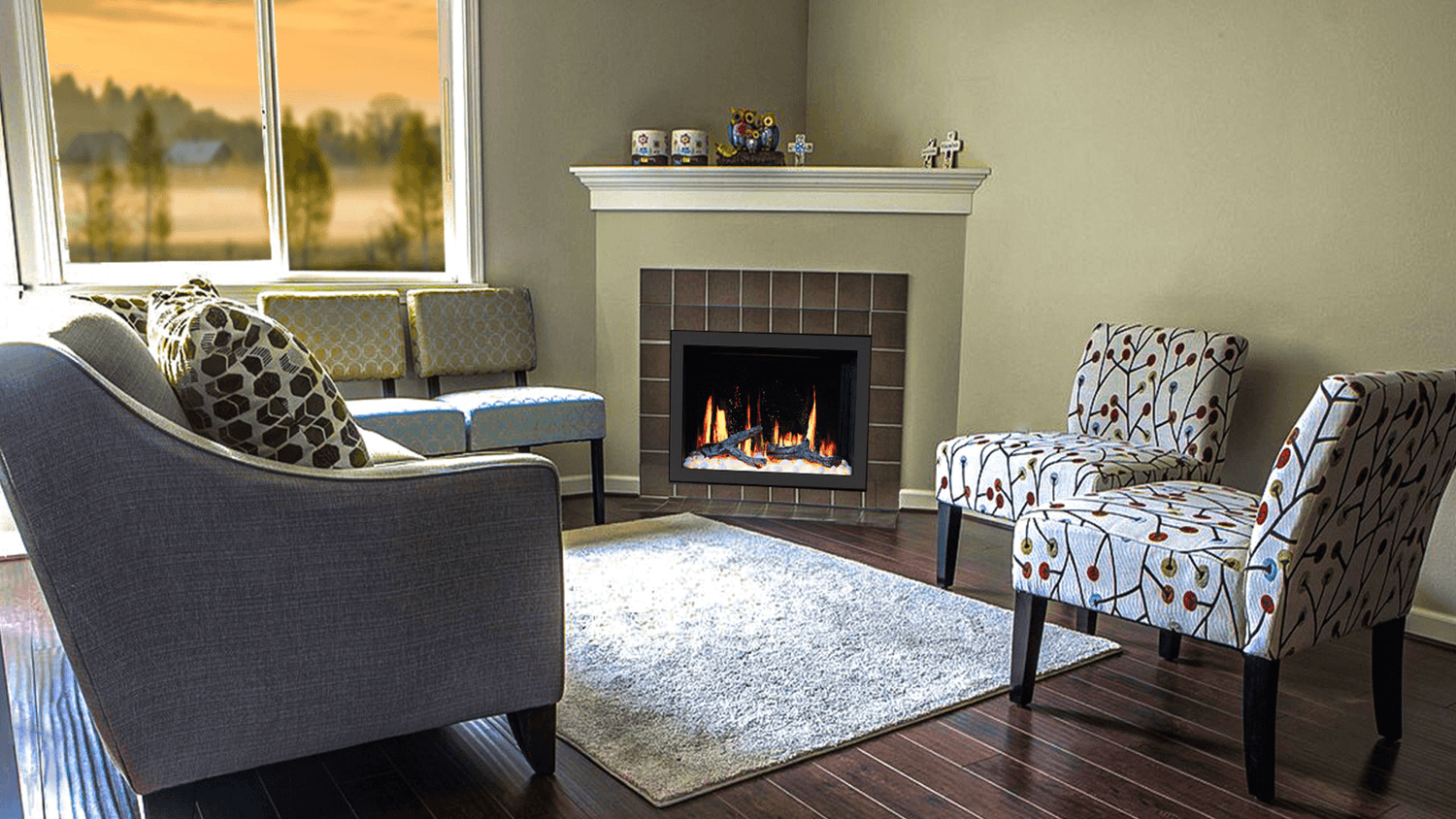 Electric Fireplace Inserts - ZopaFlame Fireplaces