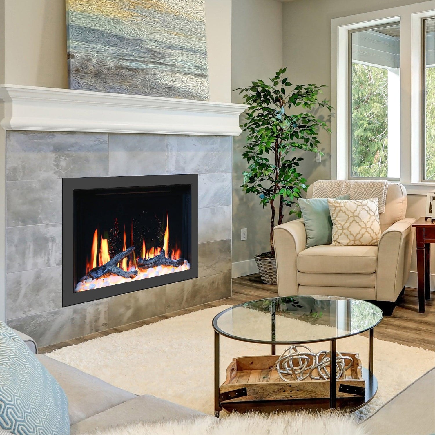 The best smart electric fireplace insert - ZopaFlame Fireplaces