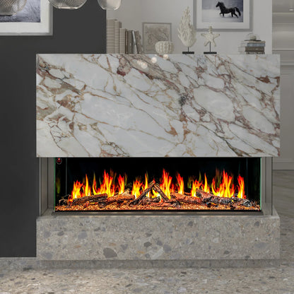Ignara 3-Sided 50 Inch Linear Electric Fireplace - BL-19500