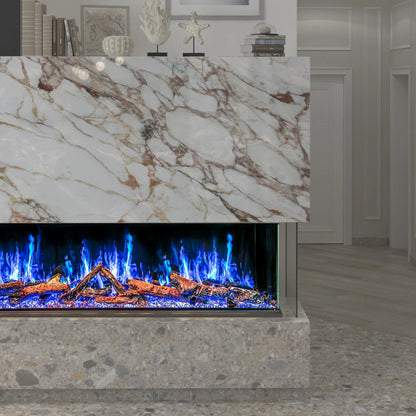 Ignara 3-Sided 50 Inch Linear Electric Fireplace - BL-19500