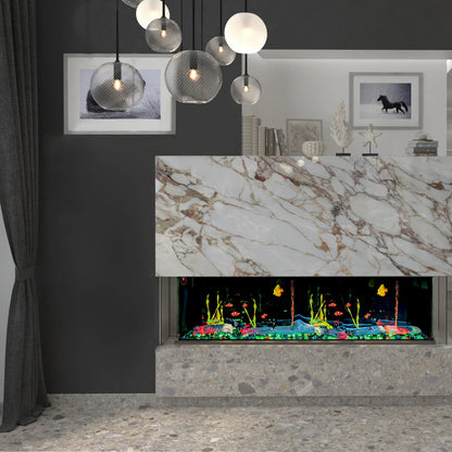 Ignara 3-Sided 50 Inch Linear Electric Fireplace - BL-19500