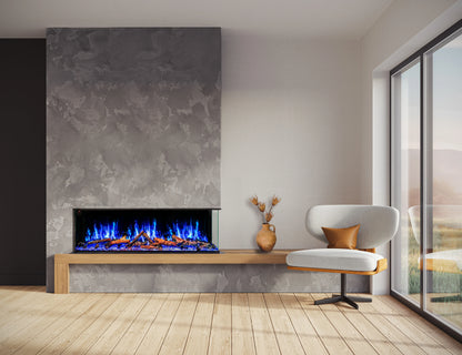 Ignara 3-Sided 50 Inch Linear Electric Fireplace - BL-19500