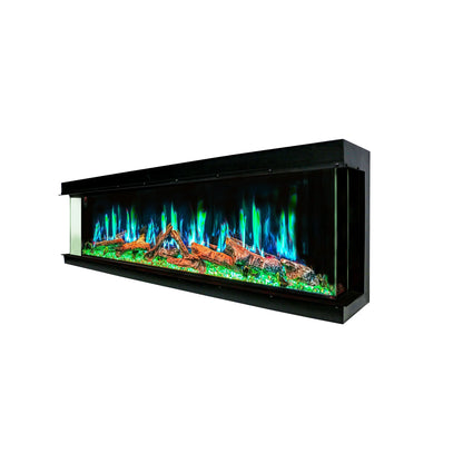 Ignara 3-Sided 50 Inch Linear Electric Fireplace - BL-19500