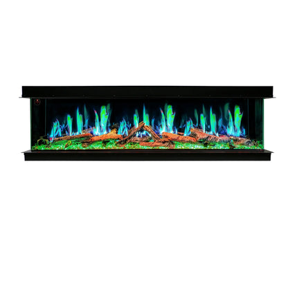 Ignara 3-Sided 60 Inch Linear Electric Fireplace - BL-19600