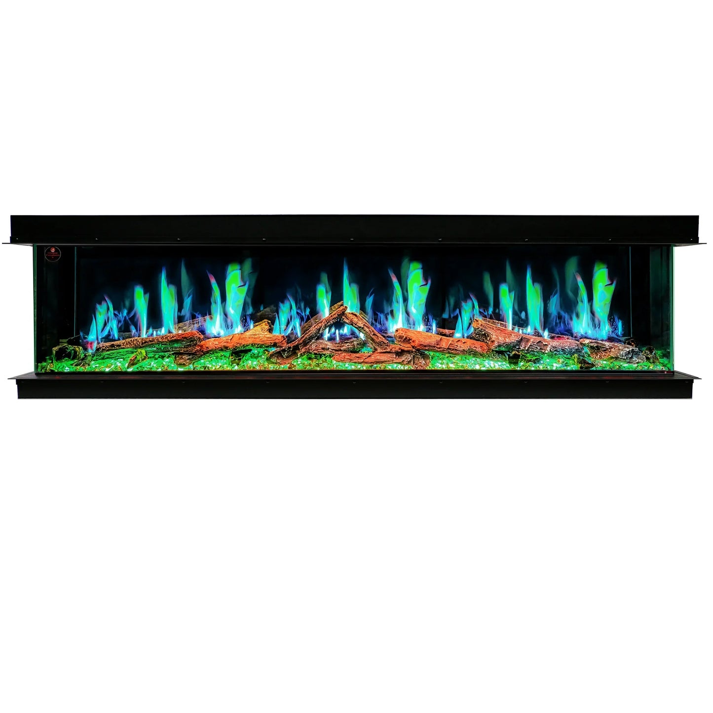 Ignara Three Sided 72Inch Linear Smart Electric Fireplace - BL-19720