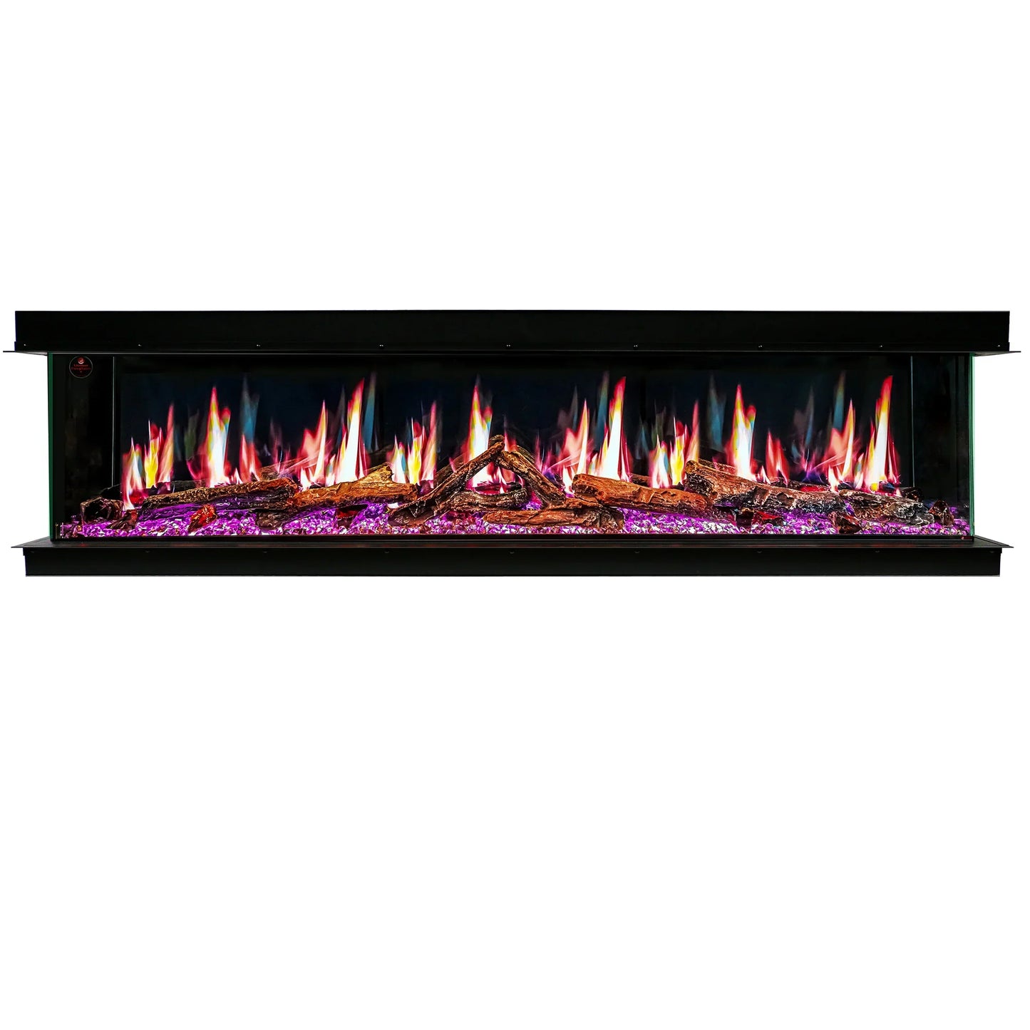 Ignara Three Sided 72Inch Linear Smart Electric Fireplace - BL-19720