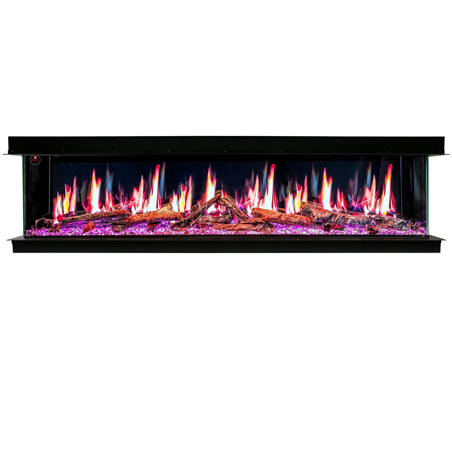 Ignara Three Sided 72Inch Linear Smart Electric Fireplace - BL-19720