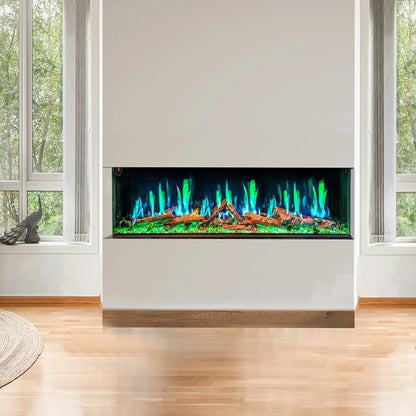 Ignara 3-Sided 60 Inch Linear Electric Fireplace - BL-19600